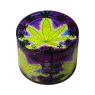 Dichavador Hall Of Weed Grande verde e azul