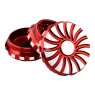 Dichavador de Metal 3 Partes 63mm de lado aberto