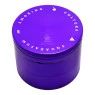 Dichavador de Alumínio Squadafum 4 Partes roxo