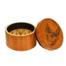 Dichavador Wood Burning Médio Caveira