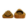 Dichavador Triangular Wood Burning
