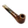 Cachimbo Elite II Mini Reto C/ Piteira de Acrílico de frente