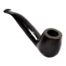Cachimbo Elite Mini Curvo C/ Piteira de Chifre de frente tabacaria da mata