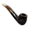 Cachimbo Elite II Curvo C/ Piteira de Acrílico Pequeno de frente