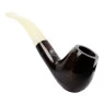 Cachimbo Elite II Curvo C/ Piteira de Acrílico de frente tabacaria da mata