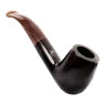 Cachimbo Elite II Curvo C/ Piteira de Acrílico de frente tabacaria da mata