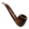 Cachimbo Elite II Curvo C/ Piteira de Acrílico de frente tabacaria da mata