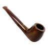 Cachimbo Elite II Reto C/ Piteira de Acrílico de frente tabacaria da mata