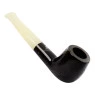 Cachimbo Elite II Reto C/ Piteira de Acrílico de frente tabacaria da mata