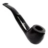 Cachimbo Elite II Curvo C/ Piteira de Resina Pequeno de frente tabacaria da mata