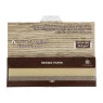 Seda Gizeh Brown Cut Corners Single Wide aberta de frente