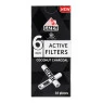 Filtro Carvão Gizeh Slim 6mm na embalagem de frente