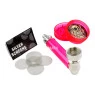 Kit Pipe de Metal C/ Mini Dichavador de frente tabacaria da mata  