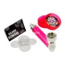 Kit Pipe de Metal C/ Mini Dichavador de frente tabacaria da mata  
