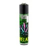 Isqueiro Clipper Graff Weed de frente tabacaria da mata 