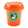 Dichavador de Plástico D&K Pote Coffe de frente