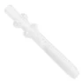 Dab Straw de Vidro Hippie Bong Longo de frente tabacaria da mata