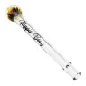 Piteira de Vidro Hippie Bong Implosion Clear frente tabacaria da mata 