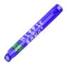 Piteira de Vidro Hippie Bong Colorida 4mm c/ 5cm de frente tabacaria da mata 
