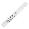 Piteira de Vidro Hippie Bong 6mm de lado tabacaria da mata