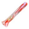 Piteira de Vidro Hippie Bong Wig-Wang Reverse 8mm c/ 4cm de frente tabacaria da mata 