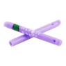 Piteira de Vidro Hippie Bong Colorida 6mm c/ 5,5cm de lado tabacaria da mata 