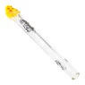 Piteira de Vidro Hippie Bong Pizza 6mm de lado tabacaria da mata