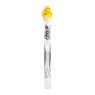 Piteira de Vidro Hippie Bong Pizza 6mm de frente tabacaria da mata