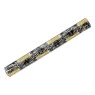 Piteira de Vidro Holder Full Print 8mm Gold de frente tabacaria da mata