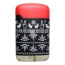 Maçarico Zengaz ZL-3B Christmas Sweatshirt preto e vermelho