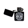 Isqueiro Clássico Mexican Skull White