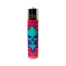 Isqueiro Clipper Skull Edição rosa
