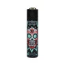 Isqueiro Clipper Colorful Skulls 