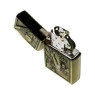 Isqueiro de Metal Dourado Baseball