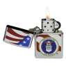 Isqueiro Zippo 49312 USA aberto 