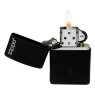 Isqueiro Zippo 218ZL Logo Black aberto