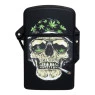 Maçarico Prof Mexican Skulls preto e verde