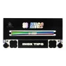 Piteira Kings de Inox 6mm de frente na embalagem