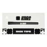 Piteira Kings de Inox 6mm de frente na embalagem