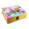 Kit Completo Edição Especial Box de Madeira de lado na caixa fechada tabacaria da mata
