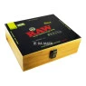 Kit Completo Edição Especial Box de Madeira de lado na caixa fechada tabacaria da mata