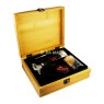 Kit Completo Edição Especial Box de Madeira de lado na caixa tabacaria da mata