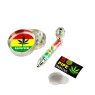 Kit de Pipe de Metal Com Acessórios de frente tabacaria da mata 