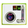  Kit Pipe de Metal Com Acessórios de frente tabacaria da mata 