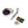Kit de Pipe de Metal Com Acessórios de frente tabacaria da mata 