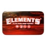 Lata de Metal Elements Média vermelha