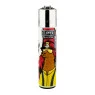 Isqueiro Clipper Llama Work de frente tabacaria da mata 