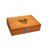 Mini Box Glass Wood Burning Caveira
