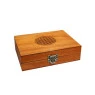 Mini Box Glass Wood Burning Flor da Vida