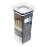 Mini Pote Hermético Quadrado Lumini Black 340ml